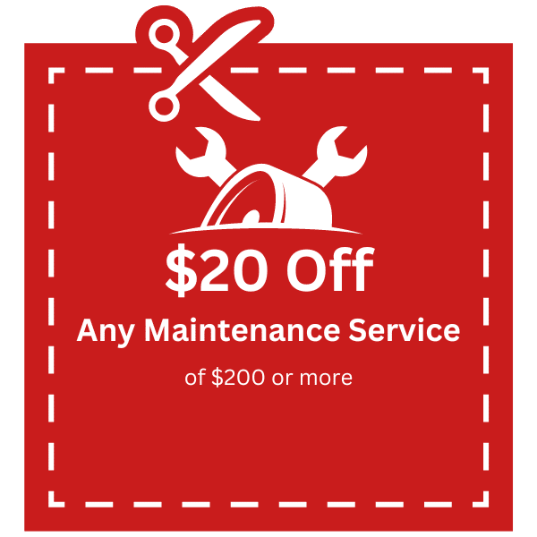 $20 Off Auto Maintenance Service Coupons